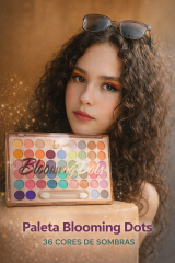 Paleta De Sombras Blooming Dots 36 Cores - Luisance