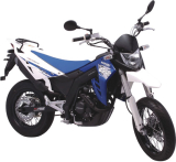 Jogo de Adesivos Kasinski Crz 150 Supermoto Azul 