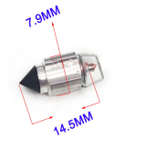 Agulha Boia flutuante de carburador para Harley-Davidson Keihin CV XLH XL 883 1200 CV40 par