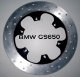 Disco freio GS 650 BMW traseiro