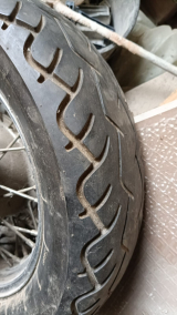 Roda Shadow 600 Traseira Completa C/ Pneu