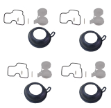  kit de Reparo Carburador CBR900RR 96-99  Boia e Agulha - Guarnio e diafragma SC33BJ - 4 Conjuntos