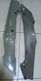 Lateral traseira RD 350 sem pintura em plstico 