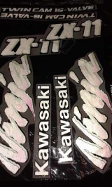 Adesivo Zx11 Kawasaki