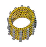 Disco de Embreagem Comet 250 Mirage 250 Kasinski - Hyosung