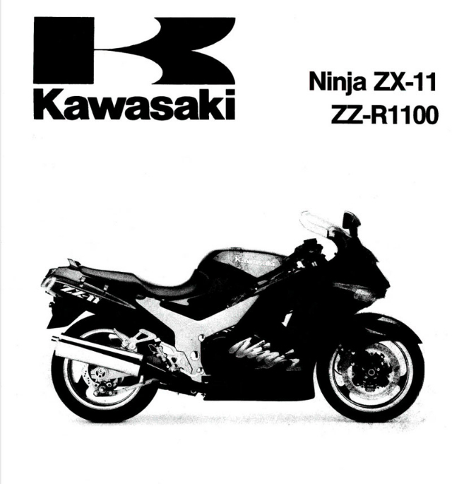 Service Manual Kawasaki ZX11 ZZ-R1100