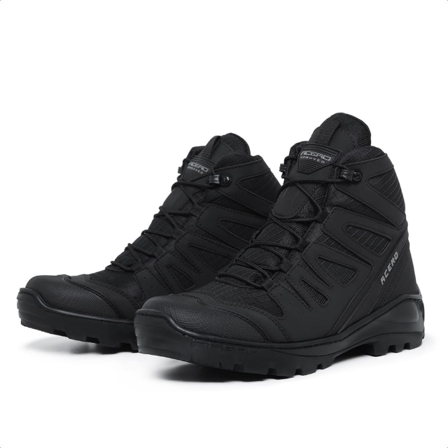 Bota MILITAR ACERO GRIPEN PRETO