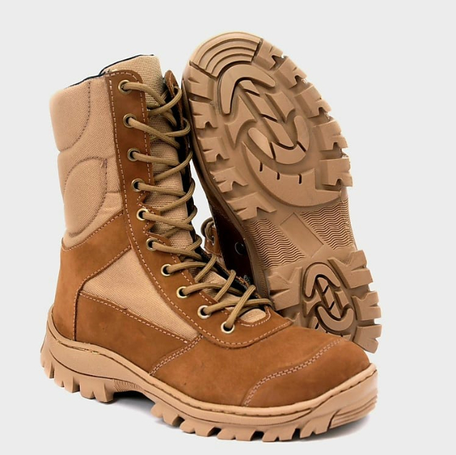  BOTA TTICA COR COYOTE DEFENDER SAAD CALADOS