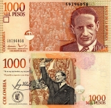 COLOMBIA - 1000 PESOS 2001 - FE
