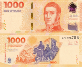 ARGENTINA - 1000 PESOS 2023 - FE