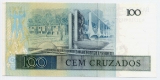 BRASIL - C185 - 100 CRUZADOS FUNARO/BRACHER 1986 - FE