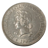 P687 - 1000 RIS 1907 - PRATA SOB