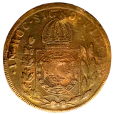 BRASIL - C618 - 80 RIS 1828 R - COBRE 