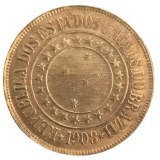 BRASIL - B826 - 40 RIS 1908 - SOB