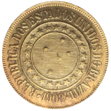 BRASIL - B826 - 40 RIS 1908  - SOB