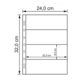 KIT DE 10 FOLHAS EM ACETATO PARA CDULAS - 4 POSIES
