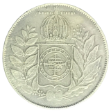 BRASIL - P565 - 500 RIS 1852 - SOB