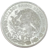 MXICO - 100 PESOS 1977 - PRATA SOB+