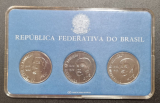 BRASIL - 100 CRUZADOS 1988 (TRIO AX) PROVA - FC