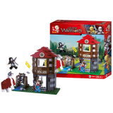 Blocos de Montar Multikids Legend Warriors Forte 