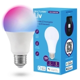 Lmpada LED Bulbo Inteligente Colorida Dimerizvel Wi-Fi - Multilaser Liv - SE224