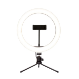 Iluminador Suporte Tipo Ring Light Livestream 10 Pol. com Trip Ajustvel USB Iluminao - AC370