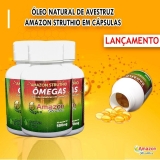 leo De Avestruz mega 3, 6, 7 e 9 Vitaminas A e B1 - Capsulas