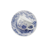 Conjunto 06 Xcaras Pequenas 65ml para Cafezinho Cena Inglesa - Biona/Oxford