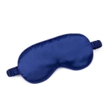 Mscara De Dormir Seda Macio Tapa Olho Azul
