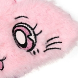 Mascara De Dormir Gatinho Rosa Pelcia Fofinha