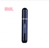 Mini Frasco Porta Perfume 8ml De Bolso Recarregvel Preto