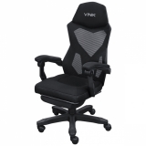 Cadeira Gamer Escritrio Rocket Preta CGR10PT Vinik 112105