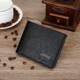 Carteira Masculina Jeep Buluo Retro Preta