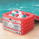Cooler inflvel Bestway de 31 litros no formato de rdio