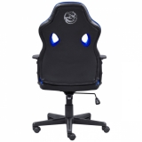 Cadeira De Escritrio Pcyes Mad Racer Sti Master Gamer Preta E Azul Com Estofado De Mesh