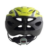 Capacete para Ciclismo Tamanho G Com Led Traseiro Preto/Neon Atrio BI169