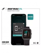 Relgio Smartwatch Mormaii Life Unissex Full Display Preto - Molifeab/8p