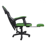 Cadeira Gamer Escritrio Rocket Preta com Verde CGR10PVD Vinik 112102