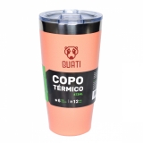 Copo Trmico Quati com Tampa 473ml Coral - CCCT473 131988
