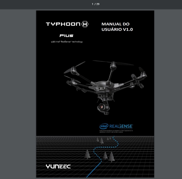 Yuneec typhoon sale manual