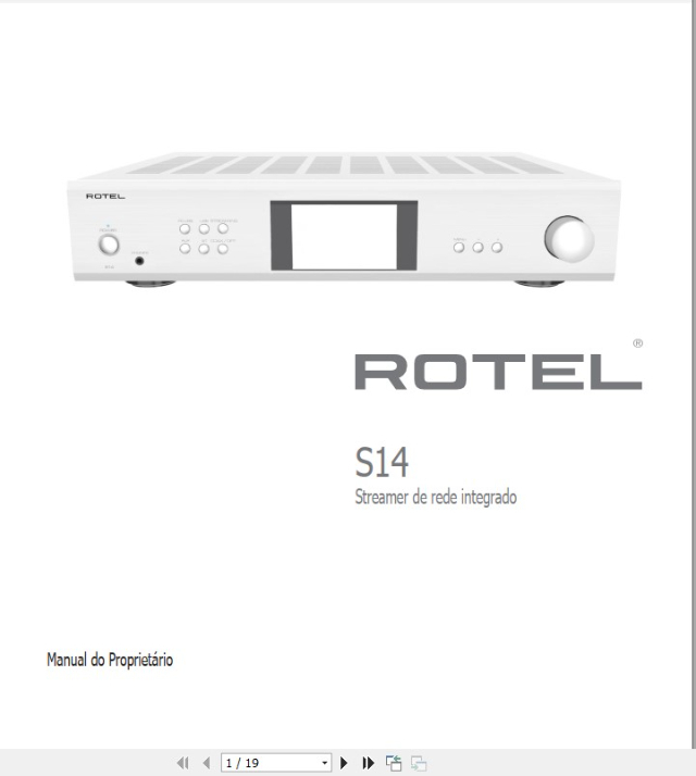 Manual em portugus Streamer de rede integrado ROTEL S14?cache=20240724171636