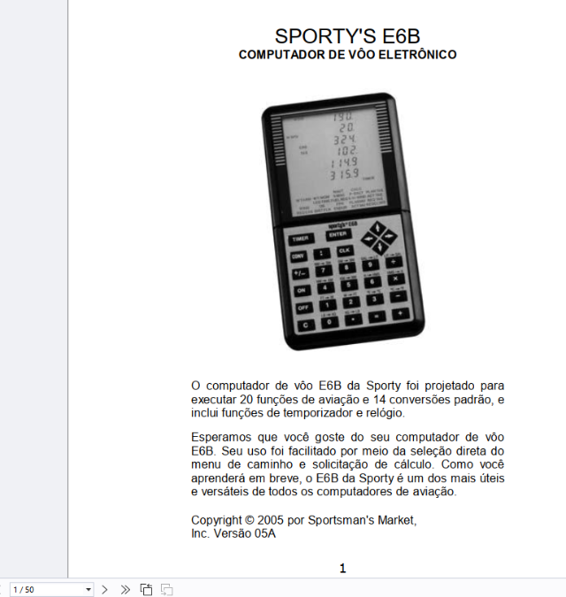 Manual em portugus do computador eletrnico de voo SPORTY’S E6B?cache=20250626181848