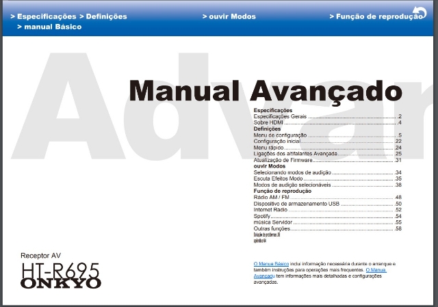 Manual em português