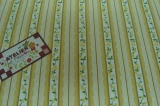 Tecido 100% algodo - Floral Paris Amarelo 02- Fabricart 
