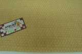 Tecido 100% algodão - Floral Paris Amarelo 04 - - Fabricart 