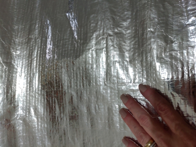 Manta Térmica Fina - Face Única aluminizada - Para Lancheiras Térmicas