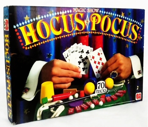 Kit De Mágicas Hocus Pocus Magic Show 70 Tricks Importado