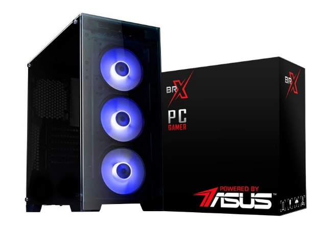 Computador Gamer BRX  POWERED BY ASUS, AMD Ryzen 5 3600X, 16GB, 1TB, SSD 120GB, Asus NVIDIA GeForce GTX 1650 4GB, Windows 10 Pro 