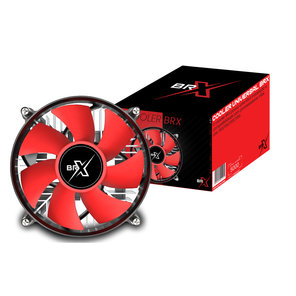 【柊】 COOLER PARA INTEL SOCKET 1155/1156P BRX