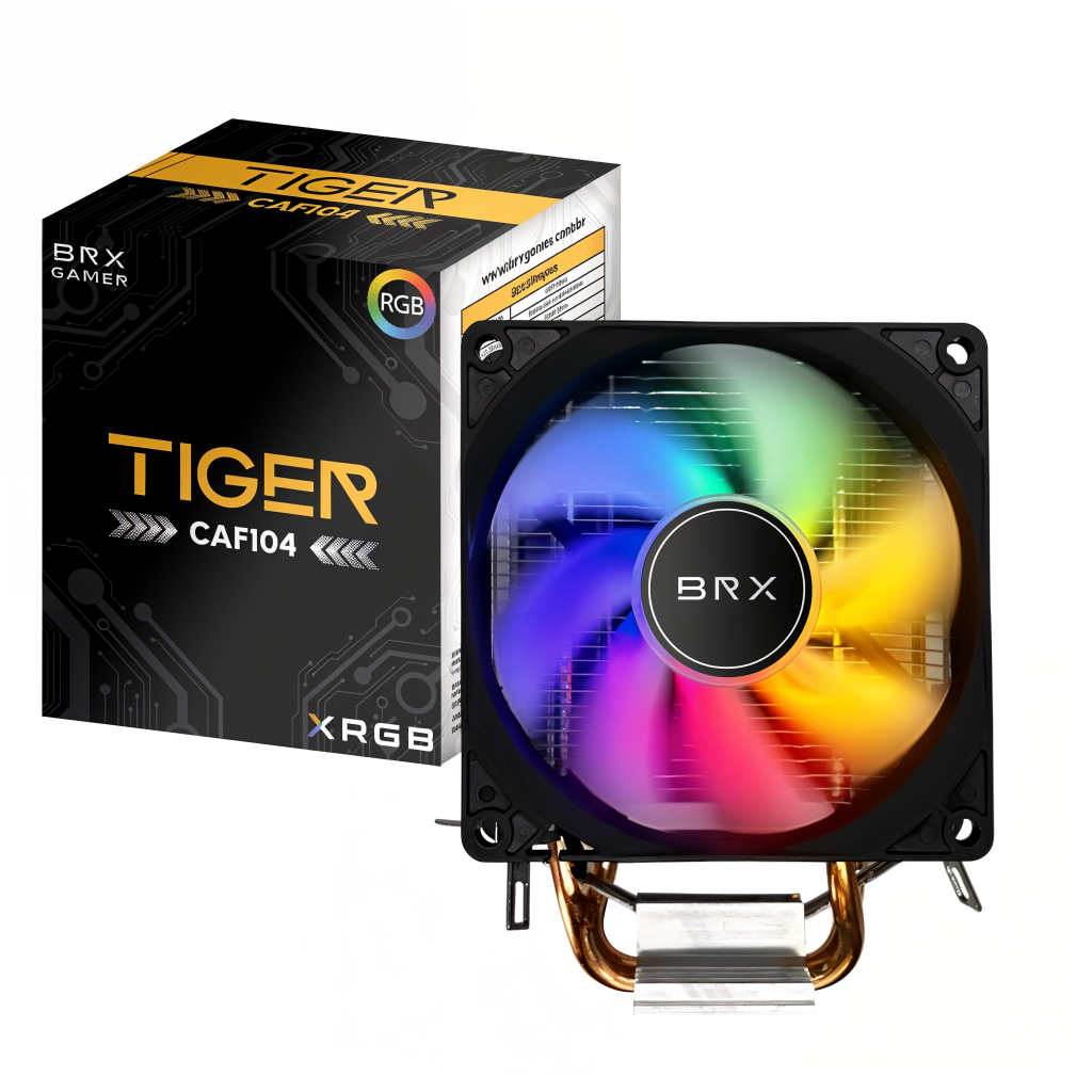 COOLER PARA INTEL LGA 115X/1200/1700 - AMD AM4/AM5 BRX TIGER RGB